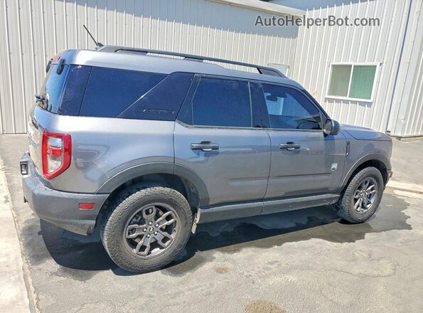 3FMCR9B6XMRA43237 2021 FORD BRONCO Gray უკანა მარჯვენა