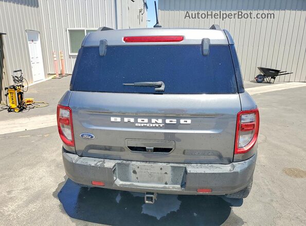 3FMCR9B6XMRA43237 2021 FORD BRONCO Gray უკანა ხედი