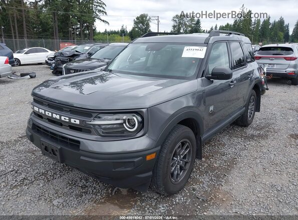 3FMCR9B6XPRD24569 2023 FORD BRONCO SPORT Gray Передня ліва чверть