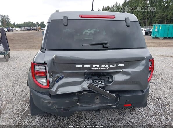3FMCR9B6XPRD24569 2023 FORD BRONCO SPORT Gray Вид спереду