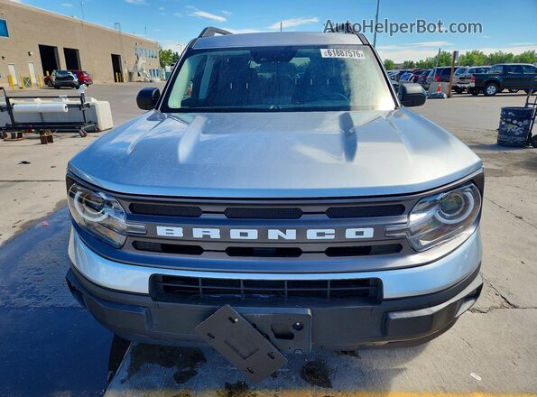 3FMCR9B6XPRD99501 2023 FORD BRONCO Silver Widok z przodu