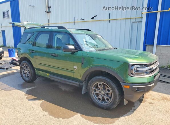 3FMCR9B6XRRF35127 2024 FORD BRONCO Green Передня права чверть
