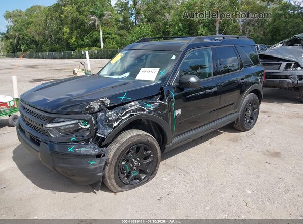 3FMCR9BN2SRE43247 2025 FORD BRONCO SPORT Black Przód lewy