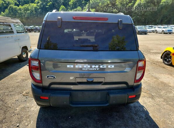3FMCR9BN2SRE44690 2025 FORD BRONCO Gray Вид ззаду