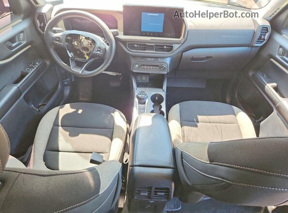 3FMCR9BN2SRE44690 2025 FORD BRONCO Gray Вид панелі приладів