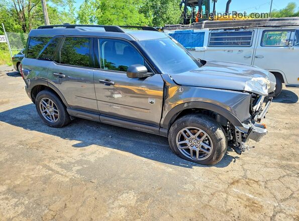 3FMCR9BN2SRE44690 2025 FORD BRONCO Gray Передня права чверть
