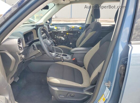 3FMCR9BN5SRE73617 2025 FORD BRONCO Синий Вид салона спереди