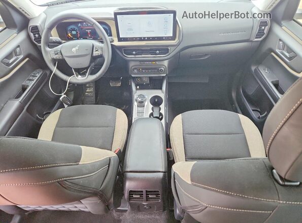 3FMCR9BN9SRF42924 2025 FORD BRONCO Beige Առջևի վահանակի տեսք
