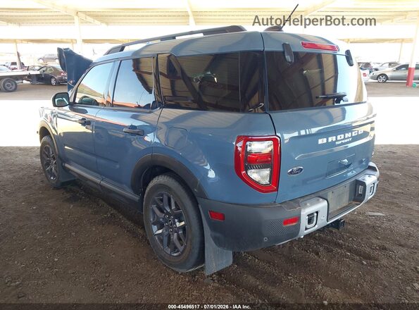 3FMCR9BNXSRE14255 2025 FORD BRONCO SPORT Gray Trasero izquierdo