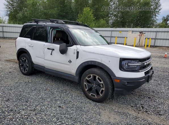 3FMCR9C60NRD34202 2022 FORD BRONCO White Передня права чверть