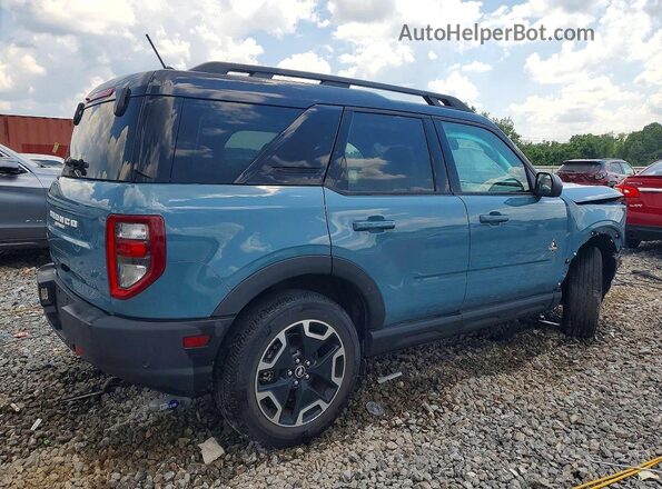 3FMCR9C60PRD92765 2023 FORD BRONCO Blue Trasero derecho