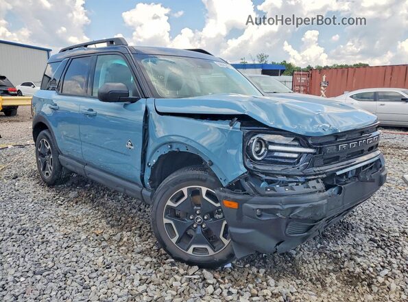 3FMCR9C60PRD92765 2023 FORD BRONCO Blue Delantero derecho