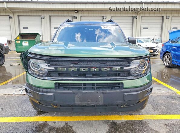 3FMCR9C60RRE37383 2024 FORD BRONCO Green წინა ხედი