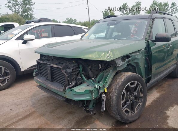 3FMCR9C61PRD16522 2023 FORD BRONCO SPORT Зеленый Вид спереди