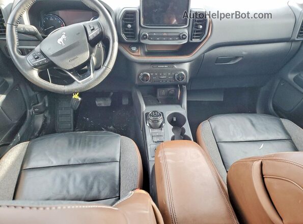 3FMCR9C61PRD50167 2023 FORD BRONCO Orange Dashboard view