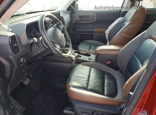 3FMCR9C61PRD50167 2023 FORD BRONCO Orange Front interior view