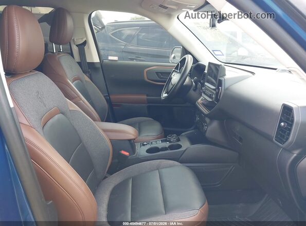 3FMCR9C61PRE27653 2023 FORD BRONCO SPORT Синий Вид салона спереди