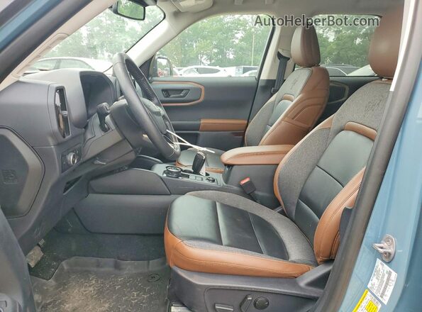 3FMCR9C62PRD08848 2023 FORD BRONCO Blue Front interior view