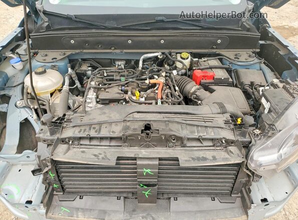 3FMCR9C62PRD08848 2023 FORD BRONCO Blue Engine compartment view