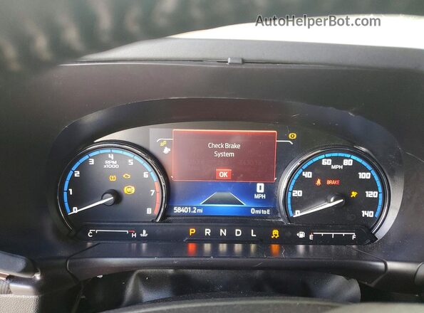 3FMCR9C62PRD25553 2023 FORD BRONCO Gray Instrument cluster view