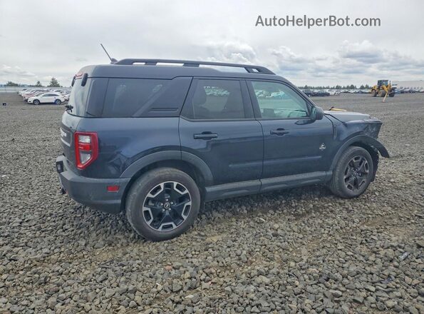 3FMCR9C62PRD43597 2023 FORD BRONCO Синий Задняя правая четверть
