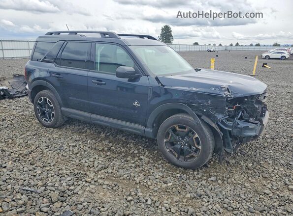 3FMCR9C62PRD43597 2023 FORD BRONCO Синий Передняя правая четверть