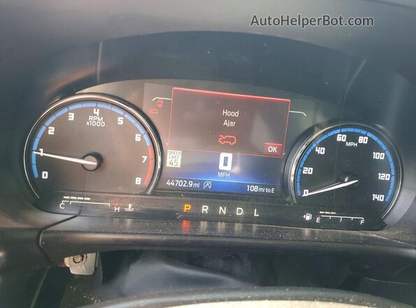 3FMCR9C62RRF04890 2024 FORD BRONCO Green Instrument cluster view