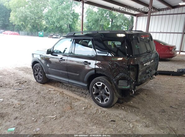 3FMCR9C63MRA78667 2021 FORD BRONCO SPORT Burgundy Rear left