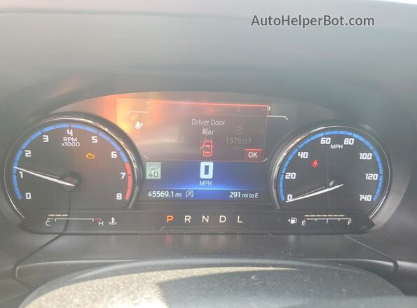 3FMCR9C63PRD56830 2023 FORD BRONCO Gray Instrument cluster view