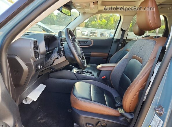 3FMCR9C63PRD70176 2023 FORD BRONCO Серый Вид салона спереди