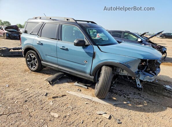 3FMCR9C63PRD70176 2023 FORD BRONCO Серый Передняя правая четверть