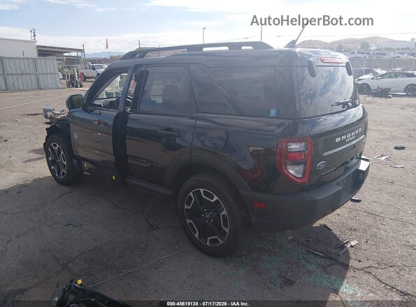 3FMCR9C63PRD99743 2023 FORD BRONCO SPORT Черный Задняя левая четверть