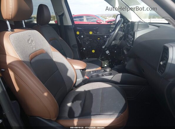3FMCR9C63PRD99743 2023 FORD BRONCO SPORT Черный Вид салона спереди