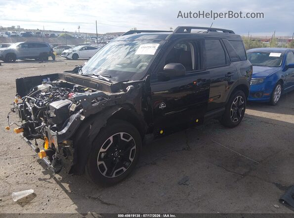 3FMCR9C63PRD99743 2023 FORD BRONCO SPORT Черный Передняя левая четверть