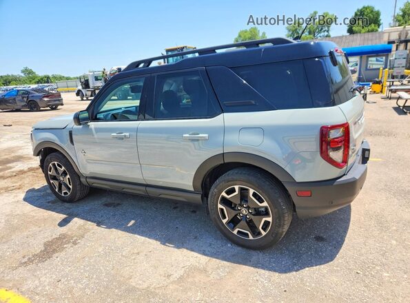 3FMCR9C64PRD17793 2023 FORD BRONCO Silver Հետևի ձախ