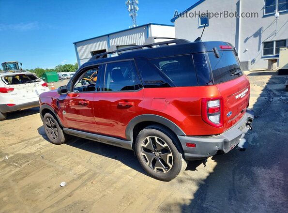 3FMCR9C65NRE26809 2022 FORD BRONCO Orange უკანა მარცხენა