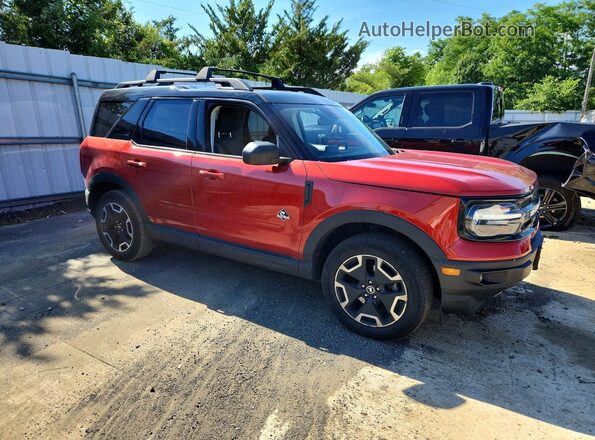 3FMCR9C65NRE26809 2022 FORD BRONCO Orange წინა მარჯვენა