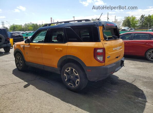 3FMCR9C65PRD00582 2023 FORD BRONCO Желтый Задняя левая четверть