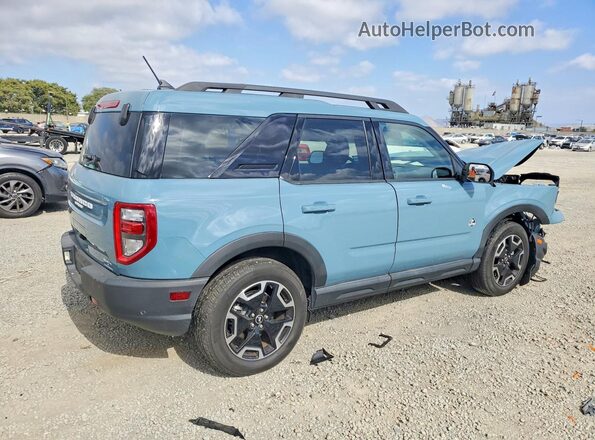 3FMCR9C65PRD70017 2023 FORD BRONCO Blue Trasero derecho