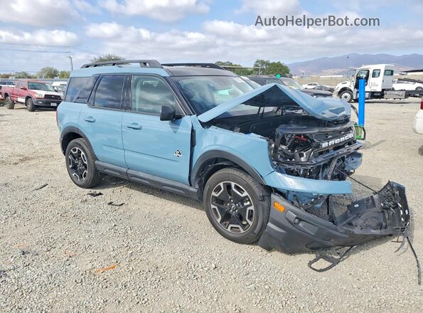 3FMCR9C65PRD70017 2023 FORD BRONCO Blue Delantero derecho