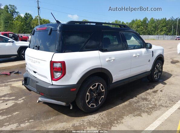 3FMCR9C65RRF57342 2024 FORD BRONCO SPORT White უკანა მარჯვენა