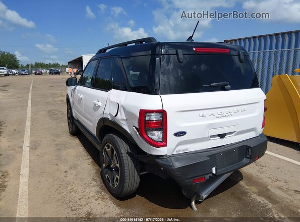 3FMCR9C65RRF57342 2024 FORD BRONCO SPORT White წინა ხედი