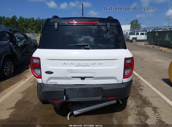 3FMCR9C65RRF57342 2024 FORD BRONCO SPORT White 