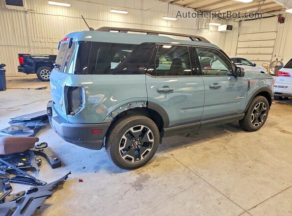 3FMCR9C66PRD68938 2023 FORD BRONCO Синий Задняя правая четверть