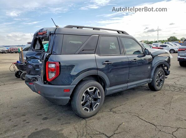 3FMCR9C66PRD97761 2023 FORD BRONCO Синий Задняя правая четверть