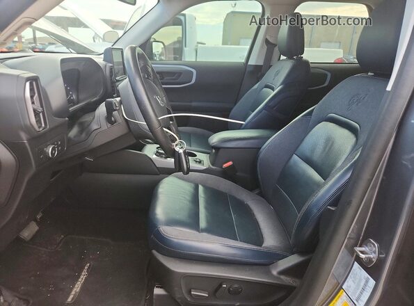3FMCR9C67MRA32632 2021 FORD BRONCO Gray Вид салону спереду