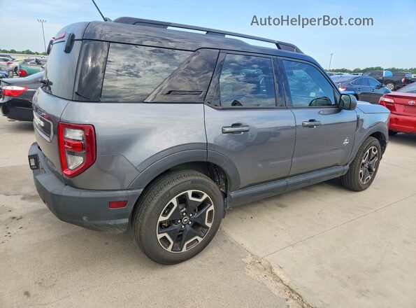 3FMCR9C67MRA32632 2021 FORD BRONCO Gray Задня права чверть