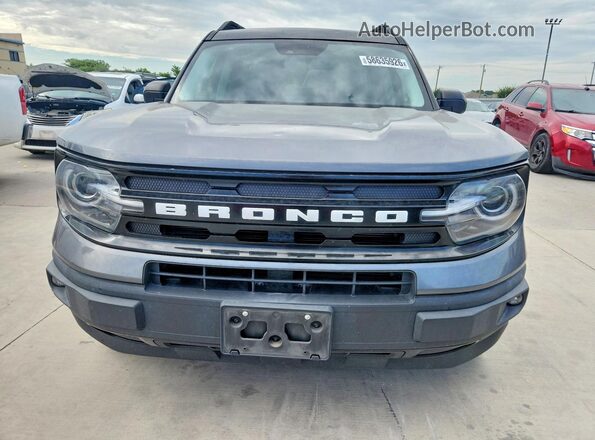 3FMCR9C67MRA32632 2021 FORD BRONCO Gray Вид спереду
