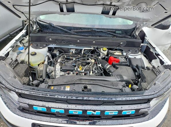 3FMCR9C67MRB23366 2021 FORD BRONCO White ძრავის განყოფილების ხედი