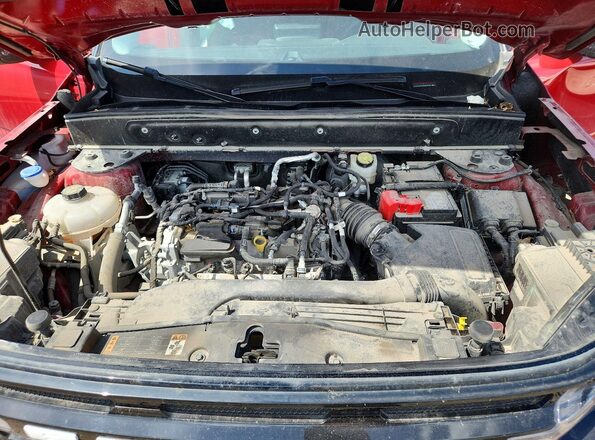 3FMCR9C67MRB38319 2021 FORD BRONCO Red Widok komory silnika